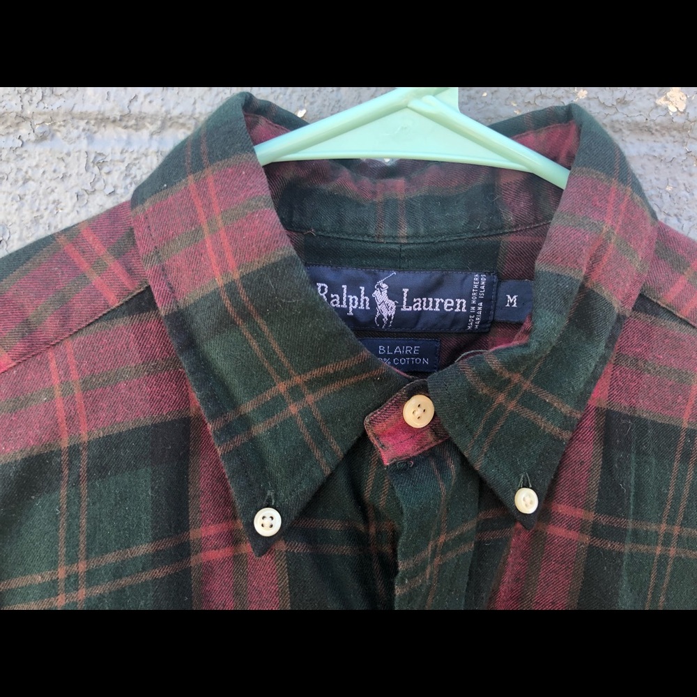 Ralph Lauren hipster lumberjack Flannel